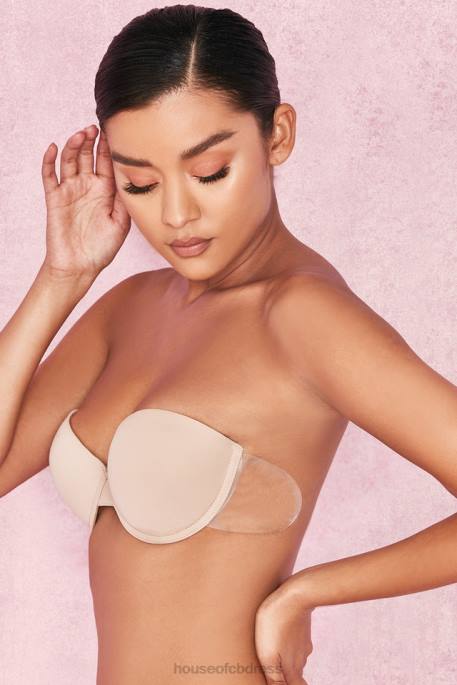House of CB Boost Up Ultimate Boost Invisible Bra - Beige Clothing 4H6N1292