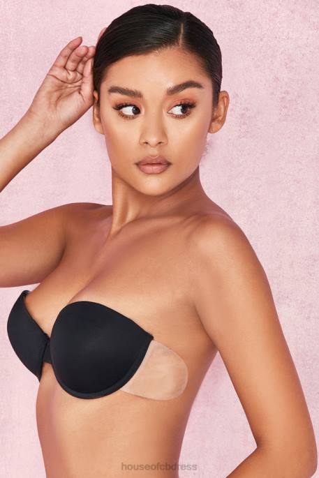 House of CB Boost Up Ultimate Boost Invisible Bra - Black Clothing 4H6N1293