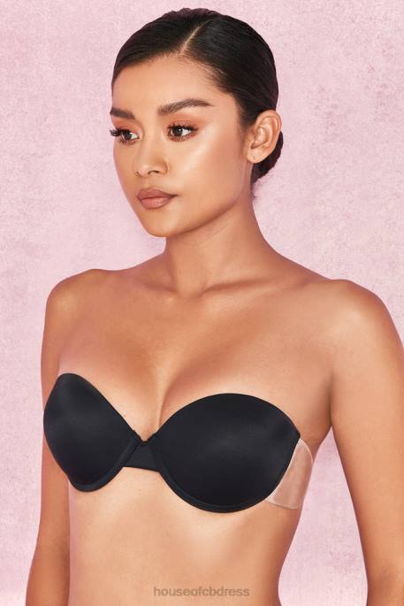 House of CB Boost Up Ultimate Boost Invisible Bra - Black Clothing 4H6N1293