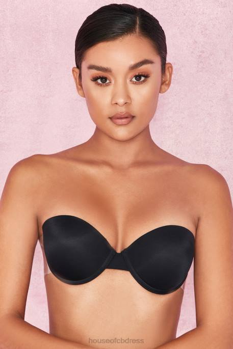 House of CB Boost Up Ultimate Boost Invisible Bra - Black Clothing 4H6N1293