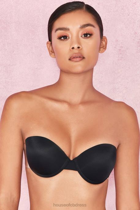 House of CB Boost Up Ultimate Boost Invisible Bra - Black Clothing 4H6N1293