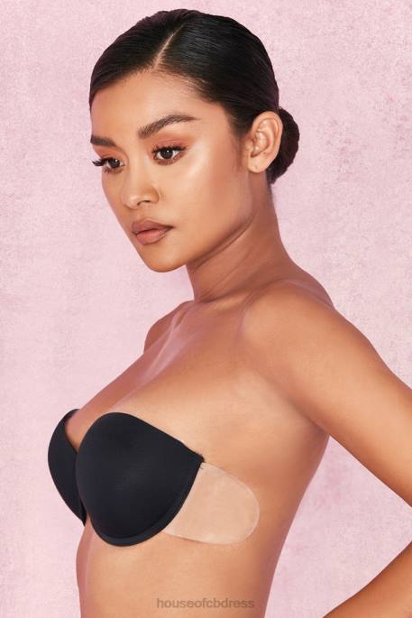 House of CB Boost Up Ultimate Boost Invisible Bra - Black Clothing 4H6N1293