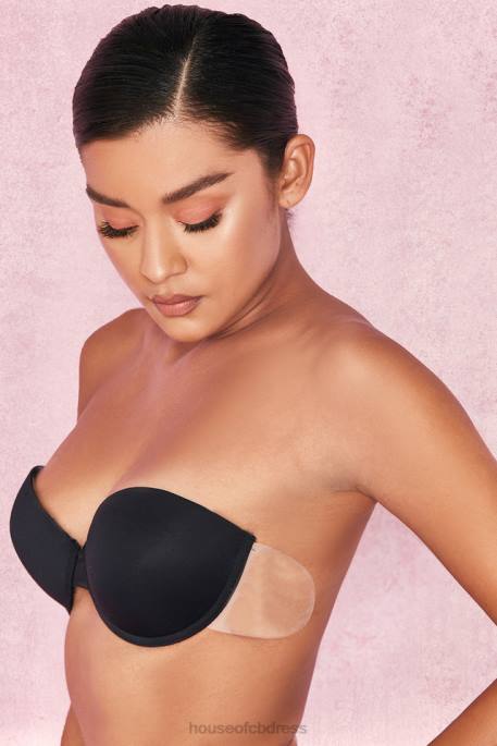 House of CB Boost Up Ultimate Boost Invisible Bra - Black Clothing 4H6N1293