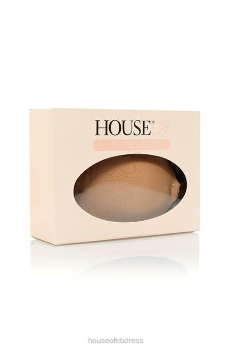 House of CB Front Fastening Moulded Microfibre V Bra - Caramel Clothing 4H6N1280