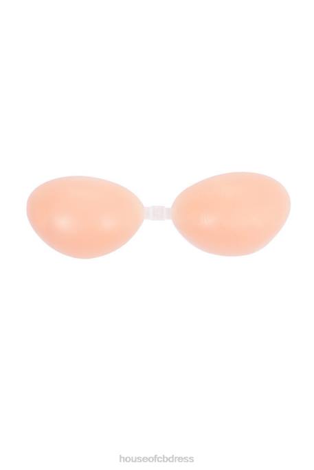 House of CB Silicon Front-Fastening Invisible Bra - Beige Clothing 4H6N1320