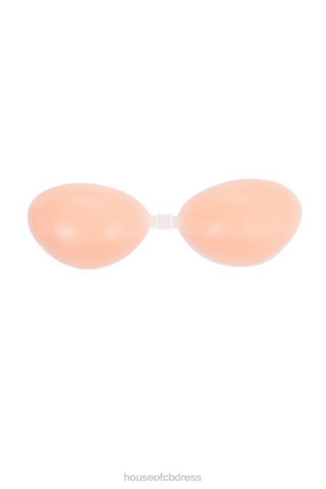 House of CB Silicon Front-Fastening Invisible Bra - Beige Clothing 4H6N1320