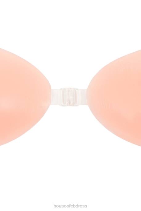 House of CB Silicon Front-Fastening Invisible Bra - Beige Clothing 4H6N1320