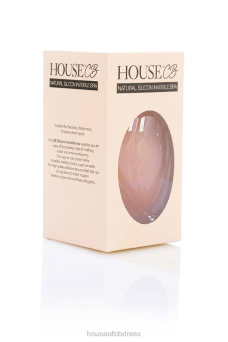 House of CB Silicon Front-Fastening Invisible Bra - Beige Clothing 4H6N1320