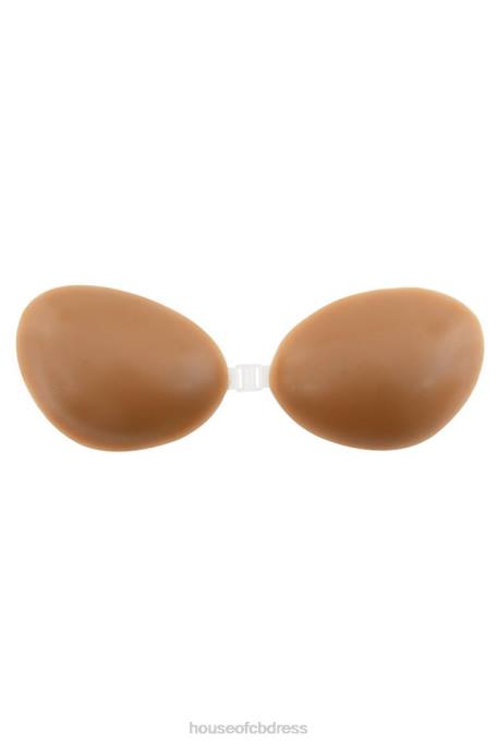 House of CB Silicon Front-Fastening Invisible Bra - Caramel Clothing 4H6N1283