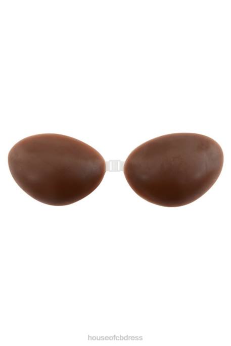 House of CB Silicon Front-Fastening Invisible Bra - Nutmeg Clothing 4H6N1284