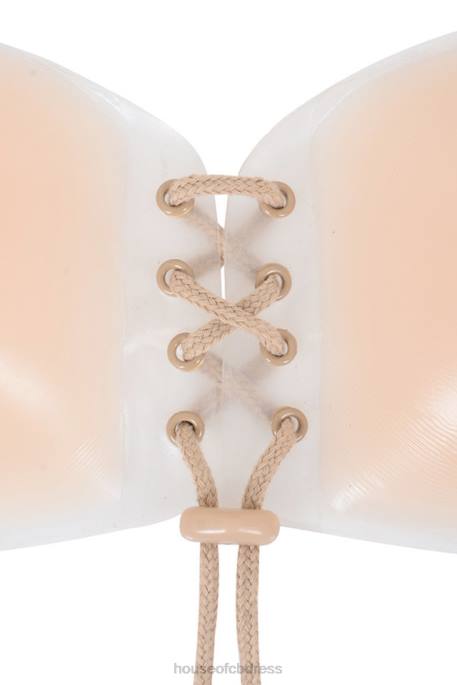 House of CB Silicon Push Up Invisible Bra - Beige Clothing 4H6N1305