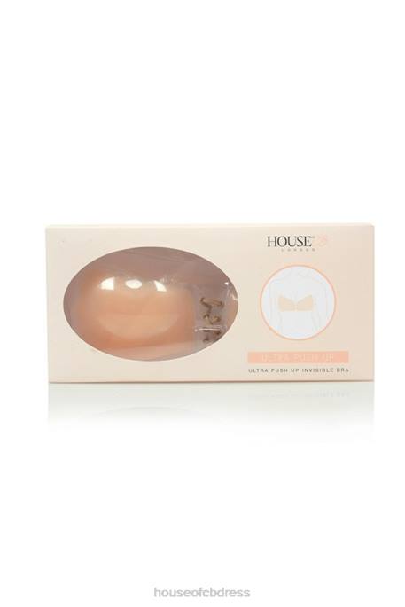 House of CB Silicon Push Up Invisible Bra - Beige Clothing 4H6N1305