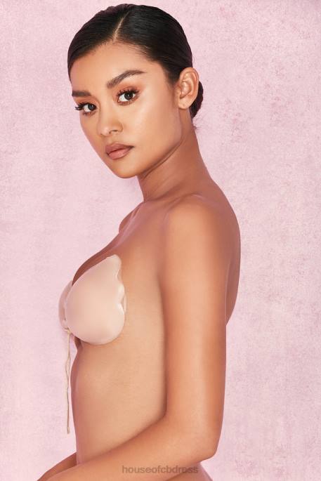 House of CB Silicon Push Up Invisible Bra - Beige Clothing 4H6N1305