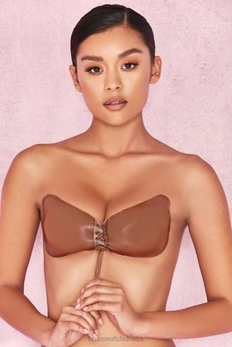 House of CB Silicon Push Up Invisible Bra - Caramel Clothing 4H6N1281