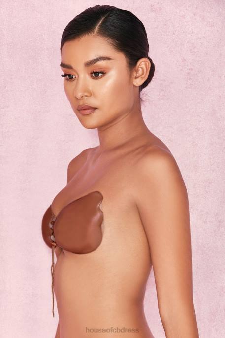 House of CB Silicon Push Up Invisible Bra - Caramel Clothing 4H6N1281