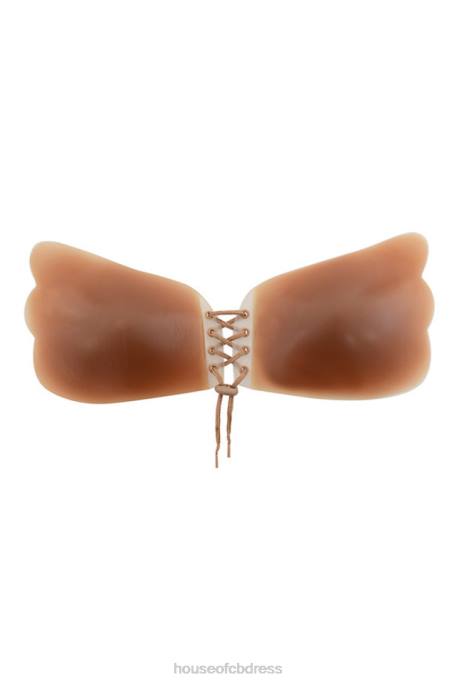 House of CB Silicon Push Up Invisible Bra - Caramel Clothing 4H6N1281