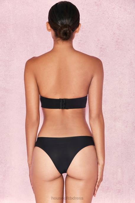 House of CB Smooth Plain Molded Strapless Bra - Black Clothing 4H6N1309