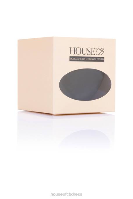 House of CB Strapless Backless Moulded Sticky Bra - Black Clothing 4H6N1316
