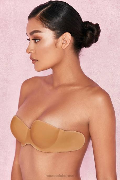 House of CB Strapless Backless Moulded Sticky Bra - Caramel Clothing 4H6N1279