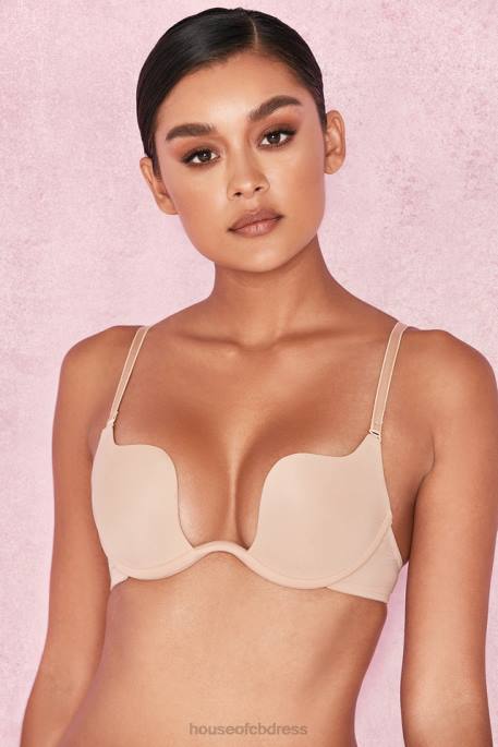 House of CB U Bra Multi Position Adjustable Bra - Beige Clothing 4H6N1313