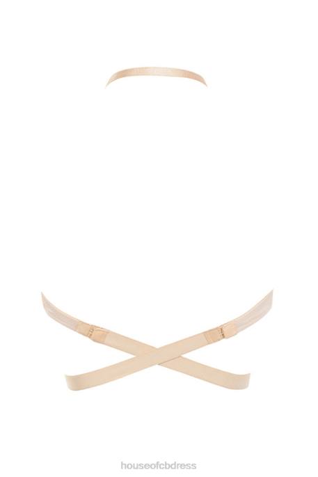 House of CB U Bra Multi Position Adjustable Bra - Beige Clothing 4H6N1313
