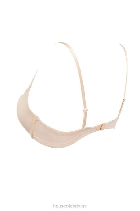 House of CB U Bra Multi Position Adjustable Bra - Beige Clothing 4H6N1313