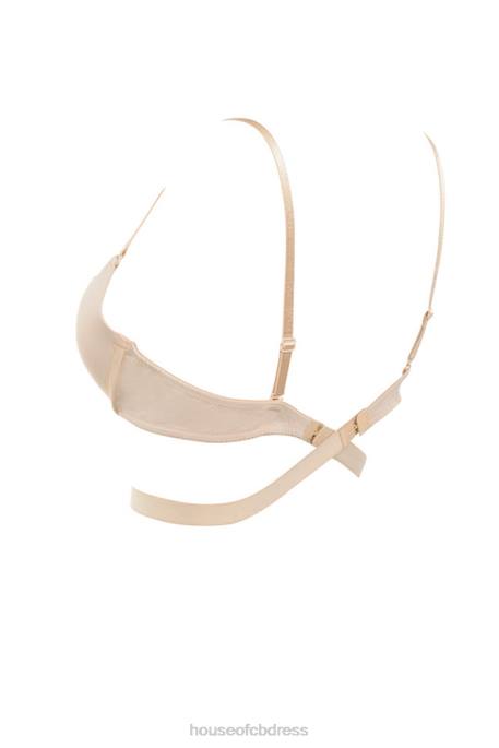 House of CB U Bra Multi Position Adjustable Bra - Beige Clothing 4H6N1313