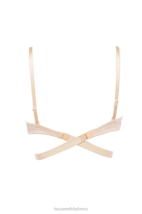House of CB U Bra Multi Position Adjustable Bra - Beige Clothing 4H6N1313