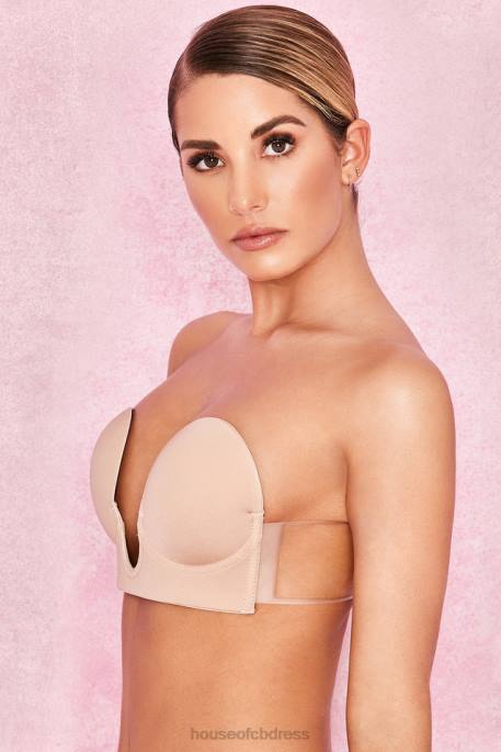 House of CB U Plunge Self Adhesive Bra - Beige Clothing 4H6N1290