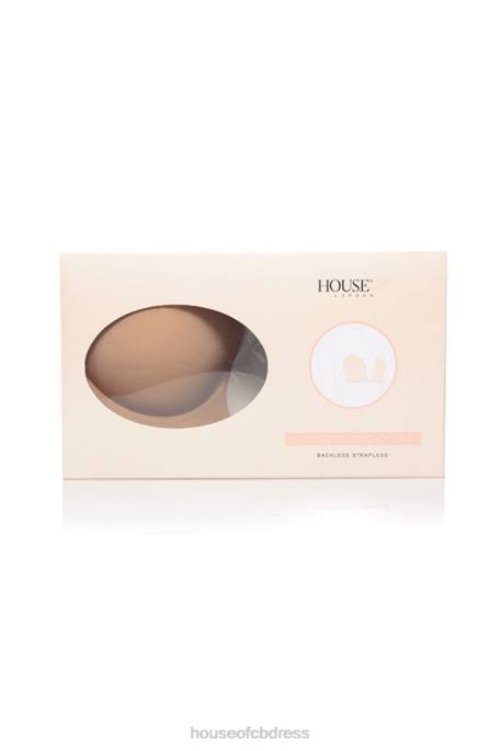 House of CB U Plunge Self Adhesive Bra - Beige Clothing 4H6N1290