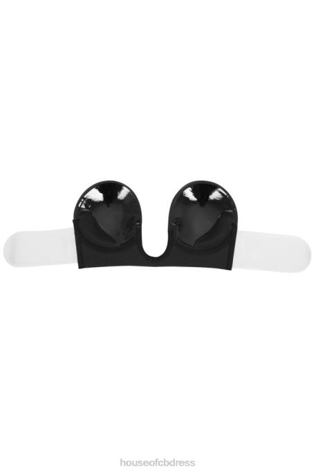 House of CB U Plunge Self Adhesive Bra - Black Clothing 4H6N1289