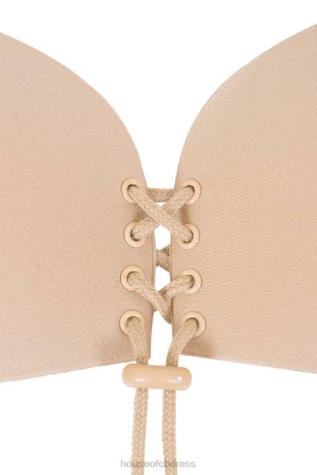 House of CB Ultra Push Up Invisible Bra - Beige Clothing 4H6N1302