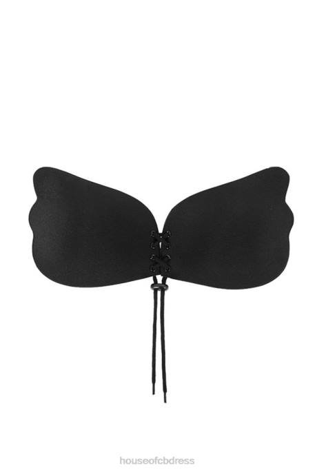 House of CB Ultra Push Up Invisible Bra - Black Clothing 4H6N1303
