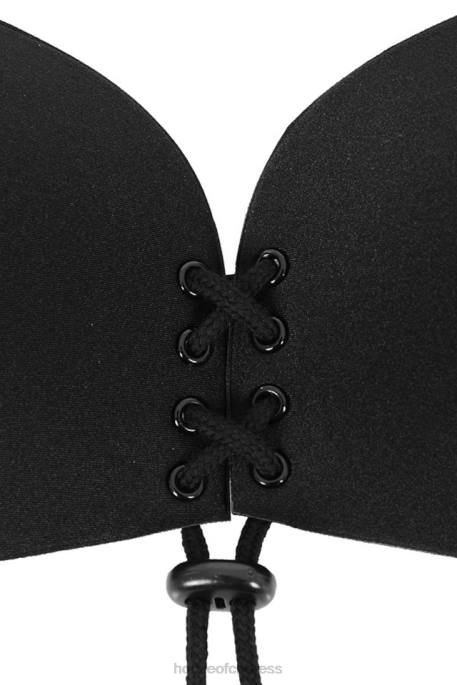 House of CB Ultra Push Up Invisible Bra - Black Clothing 4H6N1303