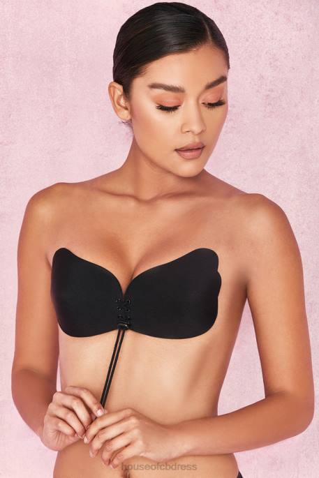 House of CB Ultra Push Up Invisible Bra - Black Clothing 4H6N1303