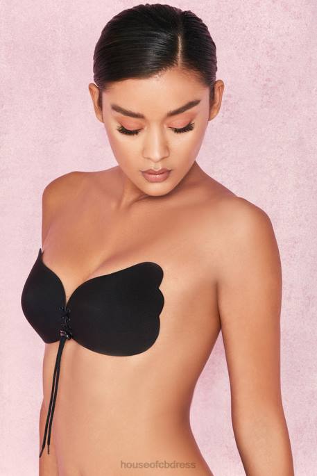 House of CB Ultra Push Up Invisible Bra - Black Clothing 4H6N1303