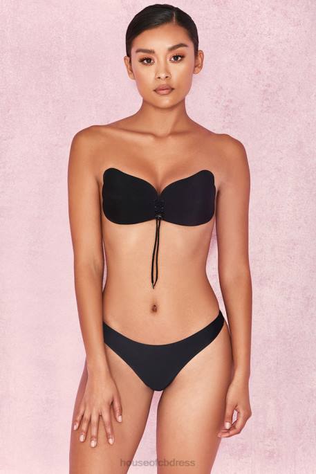 House of CB Ultra Push Up Invisible Bra - Black Clothing 4H6N1303