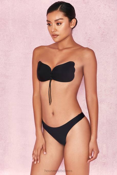 House of CB Ultra Push Up Invisible Bra - Black Clothing 4H6N1303