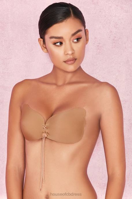 House of CB Ultra Push Up Invisible Bra - Caramel Clothing 4H6N1282