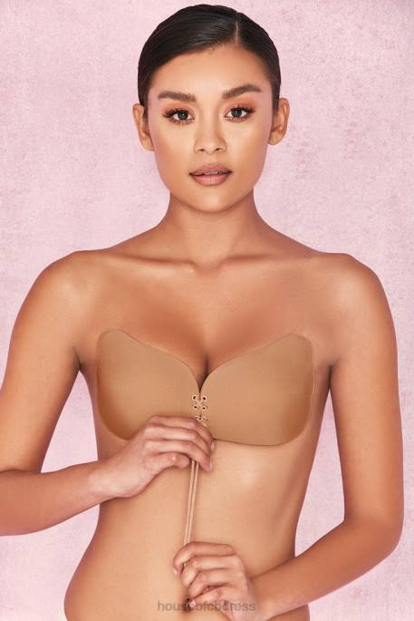 House of CB Ultra Push Up Invisible Bra - Caramel Clothing 4H6N1282