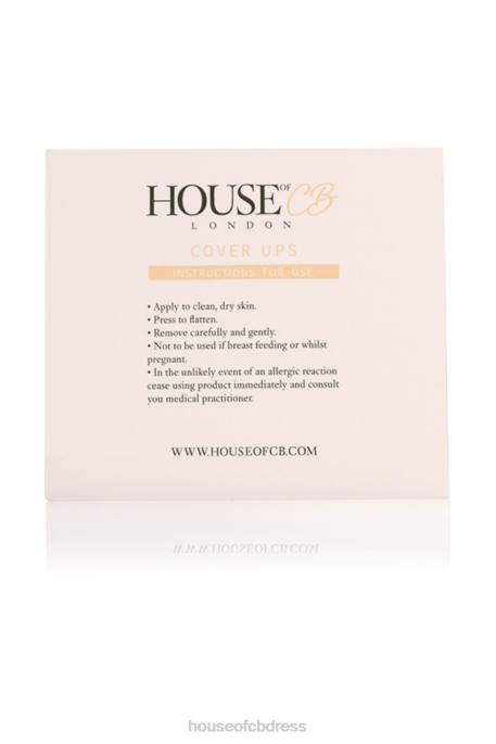 House of CB Set of 4 Beige Round Shape Nipple Covers Clothing 4H6N1322