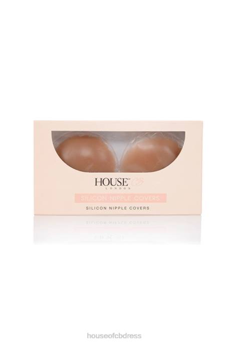 House of CB Silicon Reusable Nipple Covers - Caramel Clothing 4H6N1286