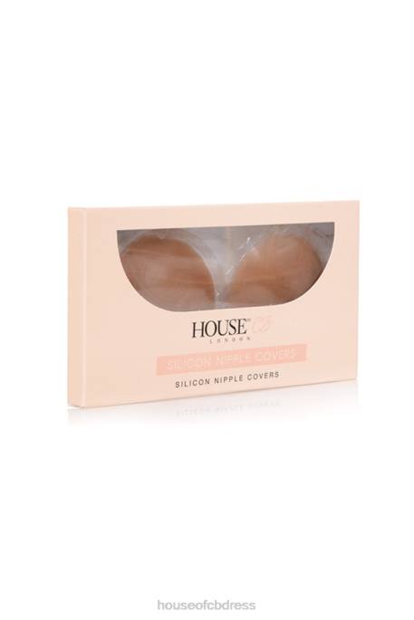 House of CB Silicon Reusable Nipple Covers - Caramel Clothing 4H6N1286