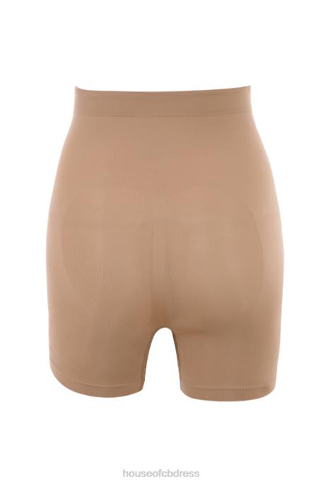 House of CB Sculpting Shorts Cafe Au Lait Clothing 4H6N1261