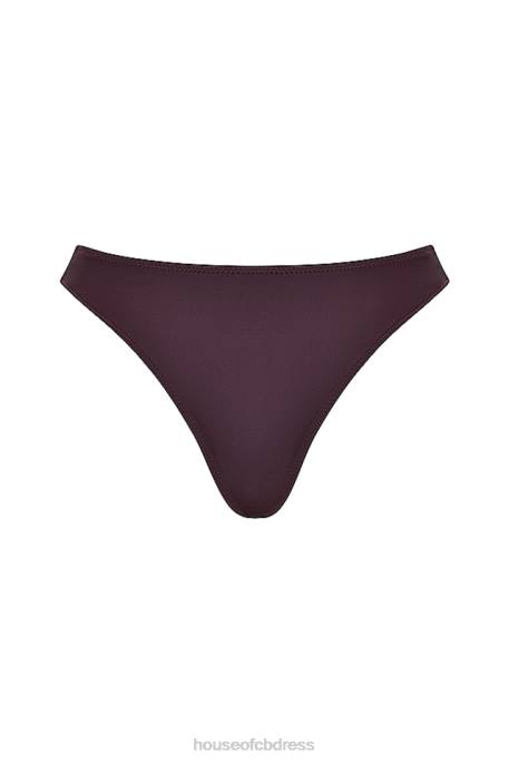 House of CB Capri Cacao High Leg Bikini Bottom Clothing 4H6N1192
