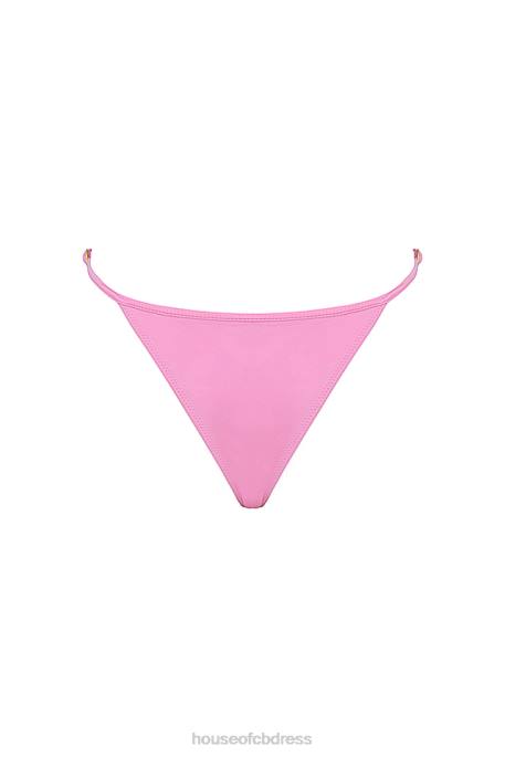 House of CB Cote D Azur Blossom Thong Bikini Bottom Clothing 4H6N1182
