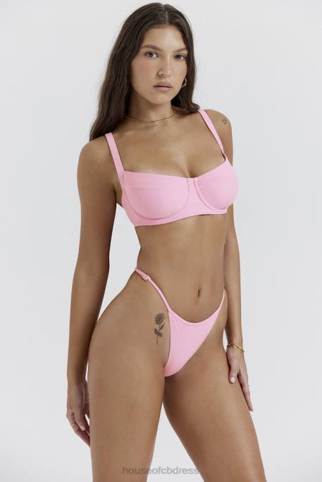 House of CB Cote D Azur Blossom Thong Bikini Bottom Clothing 4H6N1182