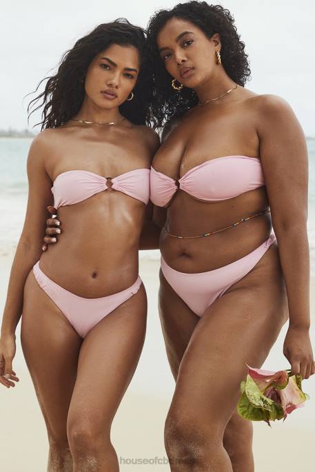 House of CB Delphi Blossom Ruched Bikini Bottom Clothing 4H6N1206