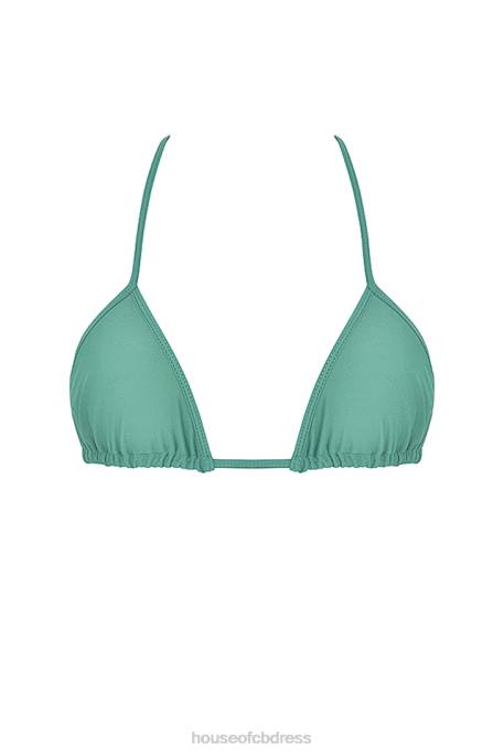 House of CB Bali Eucalyptus Triangle Bikini Top Clothing 4H6N1172
