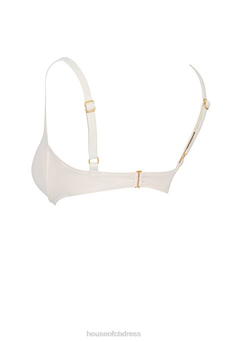 House of CB Lourdes Vanilla Underwired Bikini Top Clothing 4H6N1169